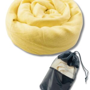 スカーフ 大判 極薄 ストール 夏 無地 H100cm×W195cm, ガーゼ マフラー ショール uvカット - ふわり【収納ポーチ付き】