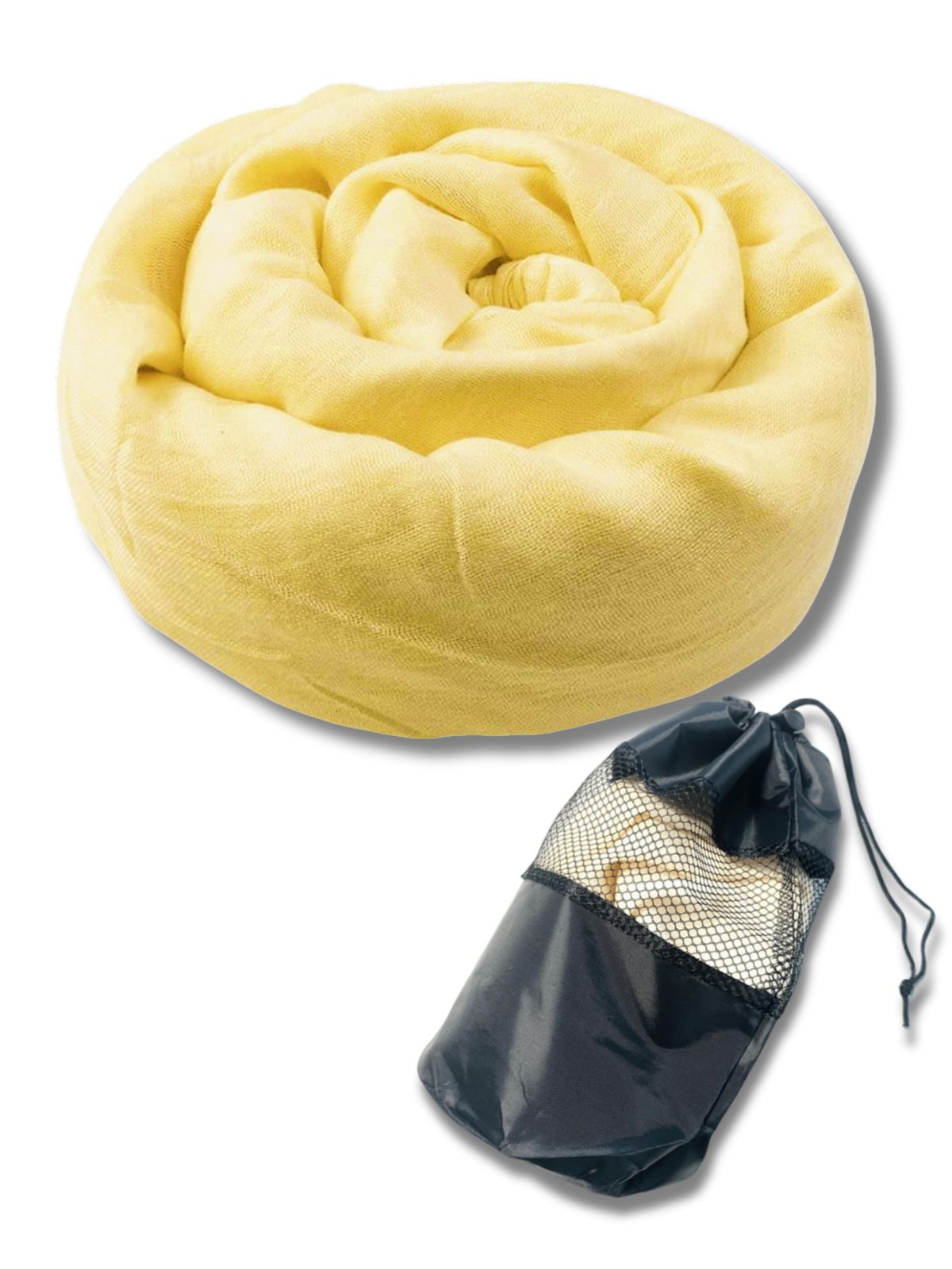 スカーフ 大判 極薄 ストール 夏 無地 H100cm×W195cm, ガーゼ マフラー ショール uvカット - ふわり【収納ポーチ付き】