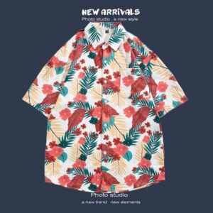 柄シャツ｜アロハシャツ｜花柄｜1193‐WT